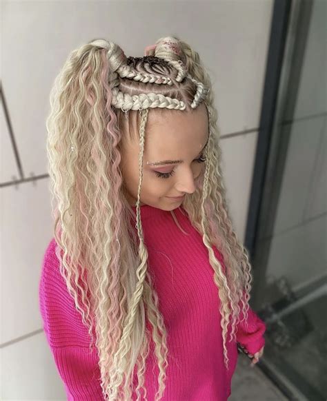 Blonde Dream Barbie Jet Set Babe Synthetic Braid Wig Slaylebrity