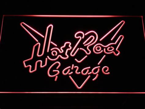 Hot Rod Garage Led Neon Sign Safespecial