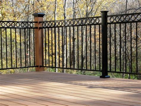 Wrought Iron Deck Railing Panels Home Design Ideas