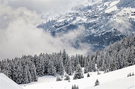 Winter In Wengen Switzerland Photograph By Magdalena Bujak Fine Art