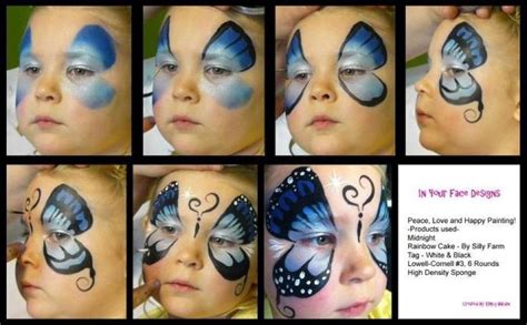16 Easy Face Paint Ideas Step By Step References Inya Head