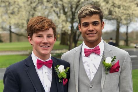 Gay High School Football Player Swimmer Boyfriend Go To Prom As Couple