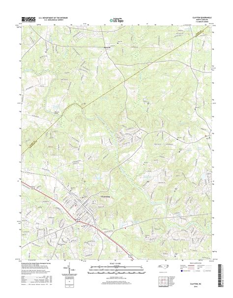 30 Clayton North Carolina Map Maps Online For You