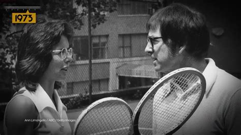 Bobby Riggs Vs Billie Jean King Battle Of The Sexes Tennis Match Youtube