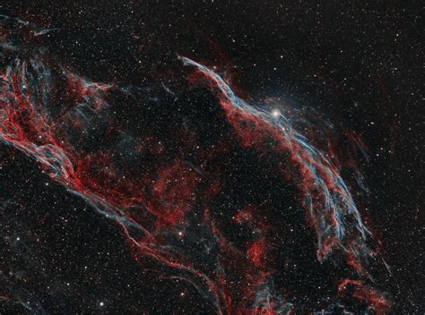 Western Veil Nebula Aka Witchs Broom Sky And Telescope Sky And Telescope