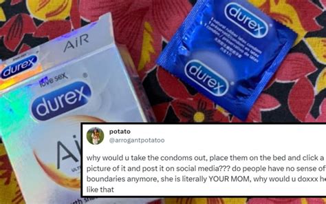 Daughter Posts Pic Of Condoms She Found Inside Moms Drawer