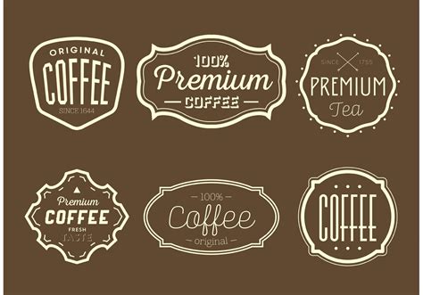 Vintage Coffee Labels Printable