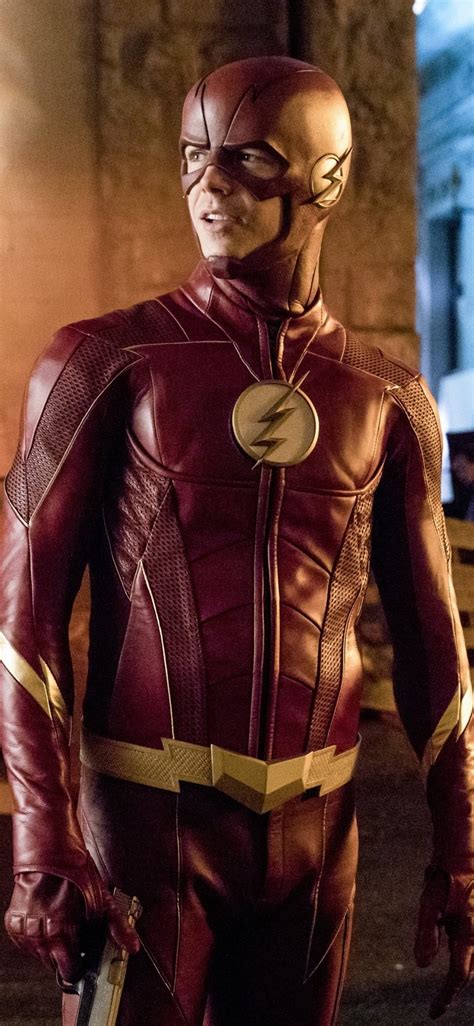 1125x2436 Barry Allen As Flash In The Flash Season 4 2017 Iphone Xs