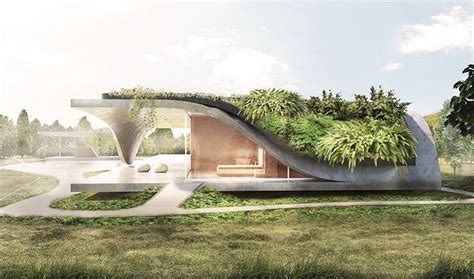 Architectural Designs With Green Roofs That Meet The Needs Of Humans