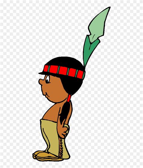 Little Native American Cartoon Characters Like Most Kids You