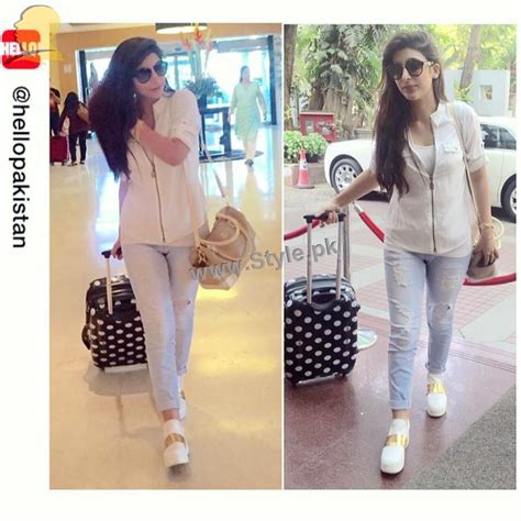 trendy pictures of pakistani celebrities at airport 5