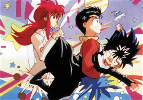 The next really significant event between yusuke and kurama is in the dark tournament. Anime Galleries dot Net - Yu Yu Hakusho/kurama-yusuke-hiei ...