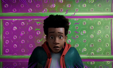 Spider Man Into The Spider Verse Miles Morales Disrupts Animation