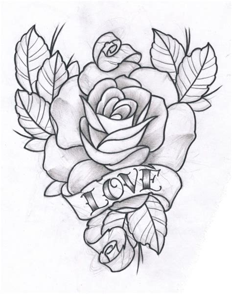 Tatoeage tekeningen muziek tekeningen gezicht tekeningen tekentips. cool drawings - Google Search | Rose drawing tattoo, Body ...