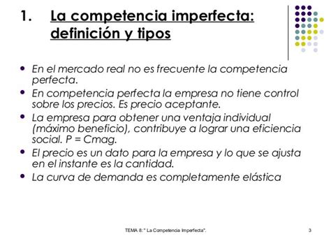 Competencia Imperfecta Que Es Definicion Y Concepto 2021 Images