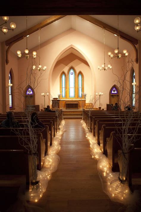21 Stunning Church Wedding Aisle Decoration Ideas to Steal
