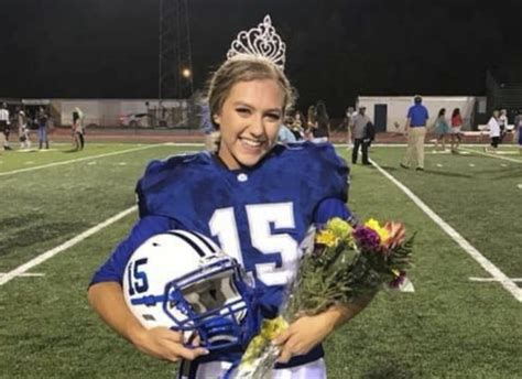 Homecoming Queen Swaps Tiara For Her Football Helmet Kicking Winning Point Wls Am 890 Wls Am