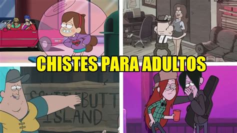 Chistes Para Adultos Ocultos En Gravity Falls Youtube