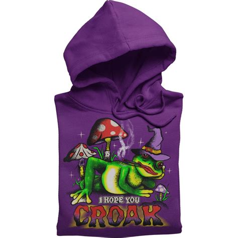 hope you croak hoodie teen hearts clothing stay weird