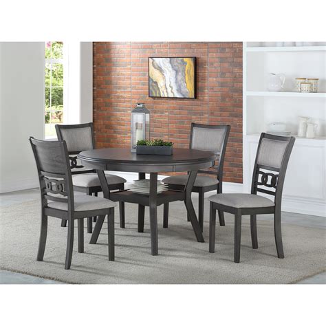 New Classic Gia 445121780 Contemporary 5 Piece Dining Table And Chair