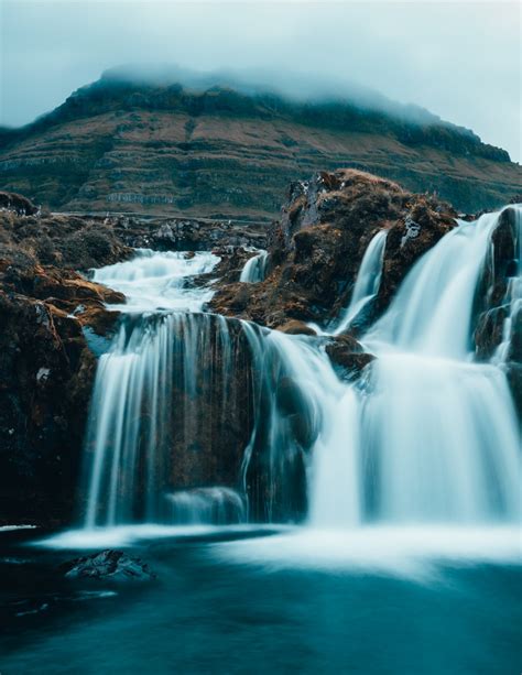 Kostenlose Foto Wasserfall Gew Sser Wasservorr Te Wasser
