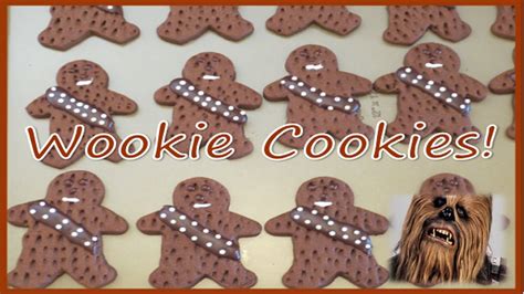 How To Make Wookie Cookies Star Wars Cookies Youtube