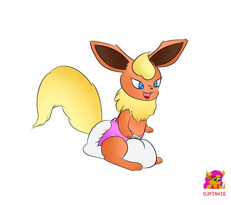 Commission Flareon Diaper — Weasyl