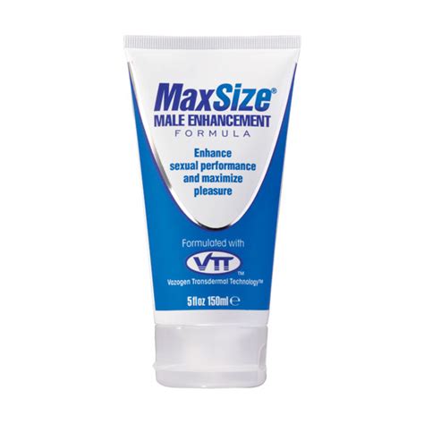 Max Size™ Male Enhancement Cream Max Size™ Walter Drake