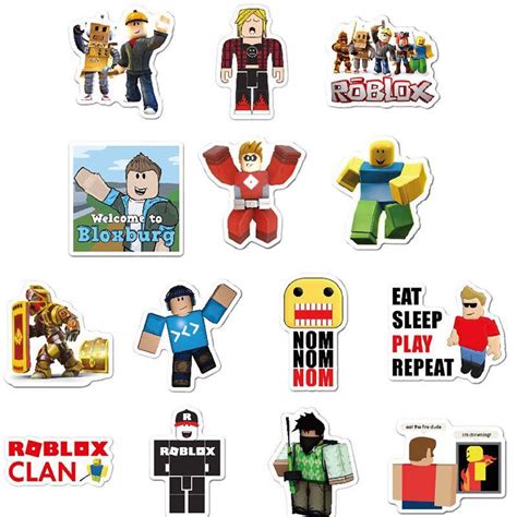 Buy 50pcs Roblox Game Stickers For Vinyl Waterproof Stickers For Laptop