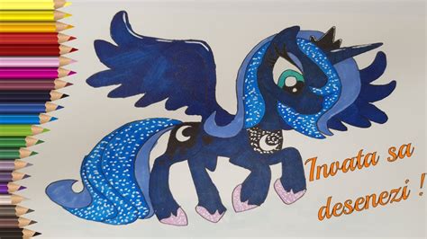 Maybe you would like to learn more about one of these? 💙 ️💛 Desenez si Colorez MICII PONEI Mlp : Princess Luna ...