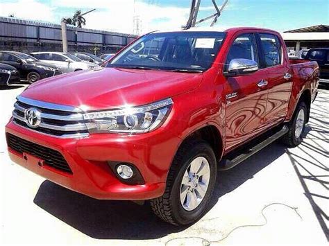 2016 Toyota Hilux Revo Red Color Front Toyota Hilux Revo Thailand Dealer