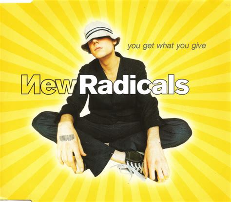 New Radicals You Get What You Give 1999 Cd Discogs
