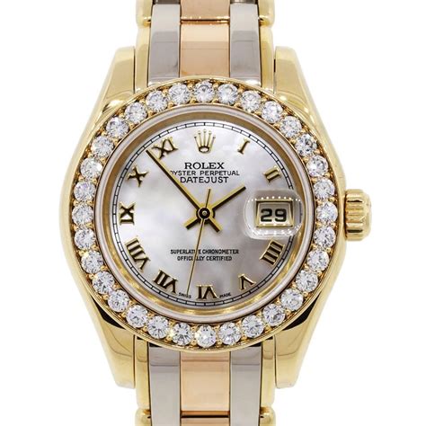 You'll find an exceptional used rolex for sale that suits your style at the best prices possible. Rolex Ladies Yellow Gold Stainless Steel Tridor ...