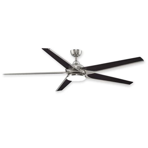 Most modern ceiling fans are fitted with different bright light options such as chandeliers, lanterns, and led lights to supplement the primary. 72 Inch Fanimation Subtle Ceiling Fan FPB6236BN - Brushed ...