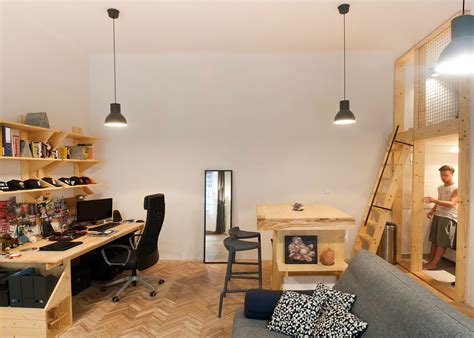 Cool Micro Studio In Budapest Makes The Most Out Of 344 Square Feet