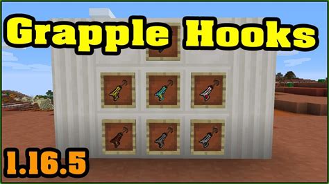 Grapple Hooks Mod 1165 For Minecraft Pc How To Install Grapple