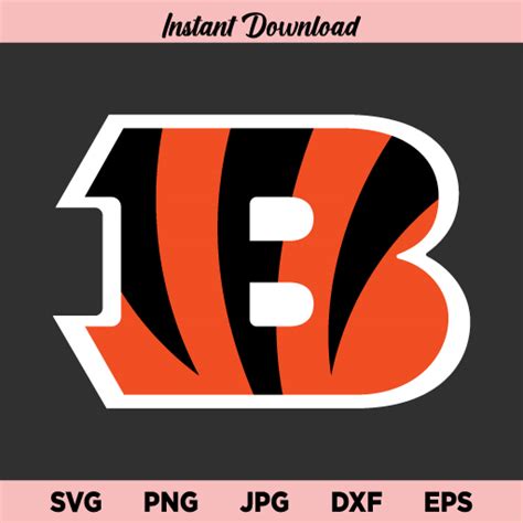 Cincinnati Bengals Svg Cincinnati Bengals Logo Svg Buy Svg Designs