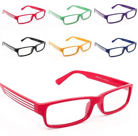 Rectangle Frame Clear Lens Glasses Geek Nerd Eyeglasses Optical Frame Glasses Optical Frames
