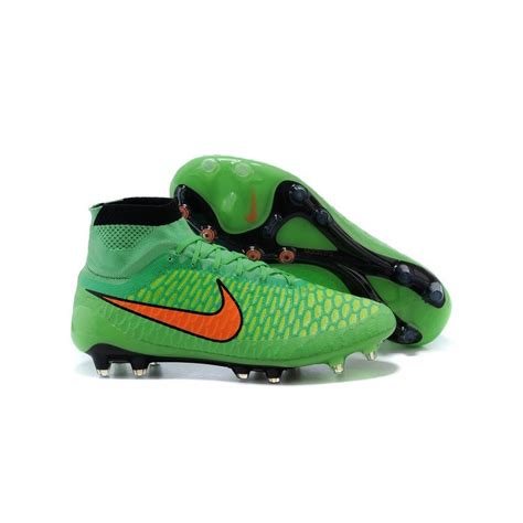 What's included in the list? High Top Nike Magista Obra FG ACC Soccer Cleats Green Orange