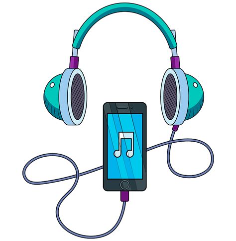 Music Player And Headphones Clipart Free Download Transparent Png