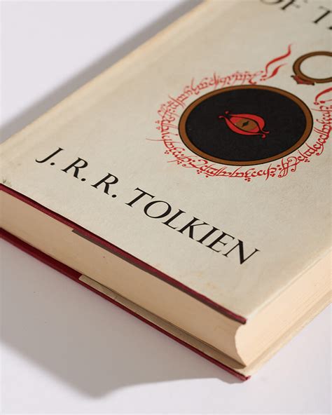 The Lord Of The Rings Original Book Cover