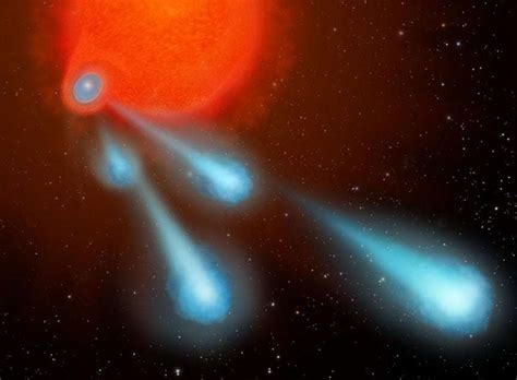 Great Balls Of Fire Hubble Discovers A Real ‘shooting