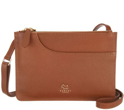 As Is Radley London Pocket Leather Small Crossbody Handbag