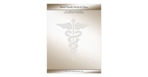A letterhead template is a document that acts as official stationery. Physician Medical Doctor Letterhead | Zazzle.com