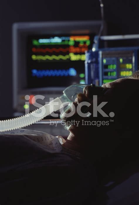 Icu Patient Stock Photo Royalty Free Freeimages