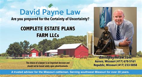 How Do Farmers Start An Estate Plan Ozarks Legacy Law