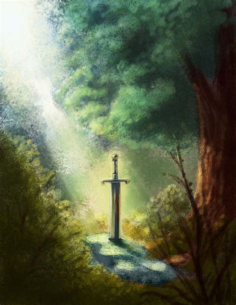 Artstation Sword In The Stone