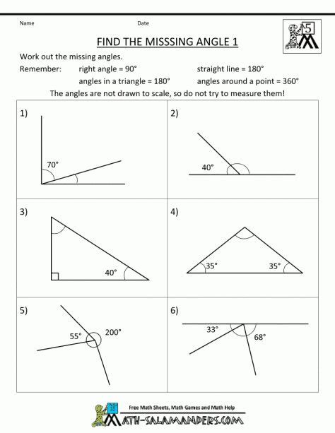 Creating unique content may be a hard job. 9+ Reading Angles Worksheet Ks2 - Reading | Geometry worksheets, Angles worksheet, 8th grade ...
