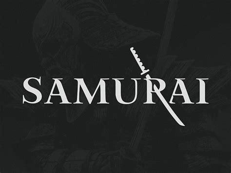 Samurai Samurai Sword Logo Logo App