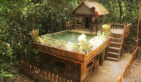This Man Built The Most Incredible Jungle House With Nothing But A